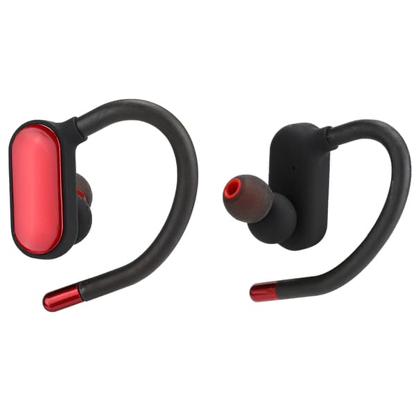 TWS-C2 Stereo Langattomat In-ear Bluetooth 5.0 Urheilukoukulliset Kuulokkeet Punainen