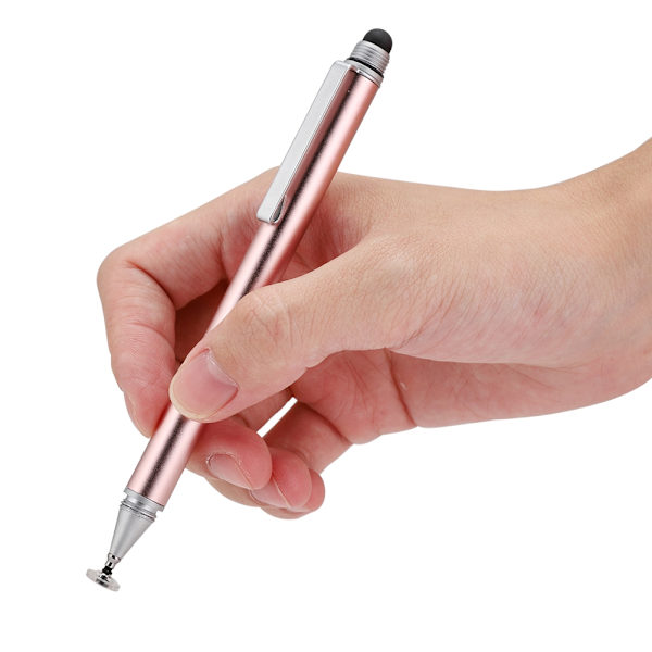S11 Metall Frosted Oxidation Stylus Pen Universal for Tablet-datamaskiner og Mobiltelefoner Rosa