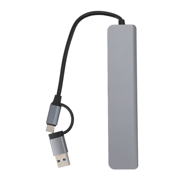 8 i 1 USB C Hub Multifunktionel Kortlæser USB 3.0 Dockingstation til Telefon Tablet