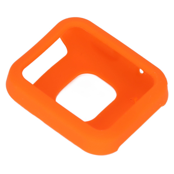 Älykellon suojus, täysreunainen silikoninen puskurikotelo, iskunkestävä Mi Watch Litelle ja Redmi Smartwatchille, oranssi