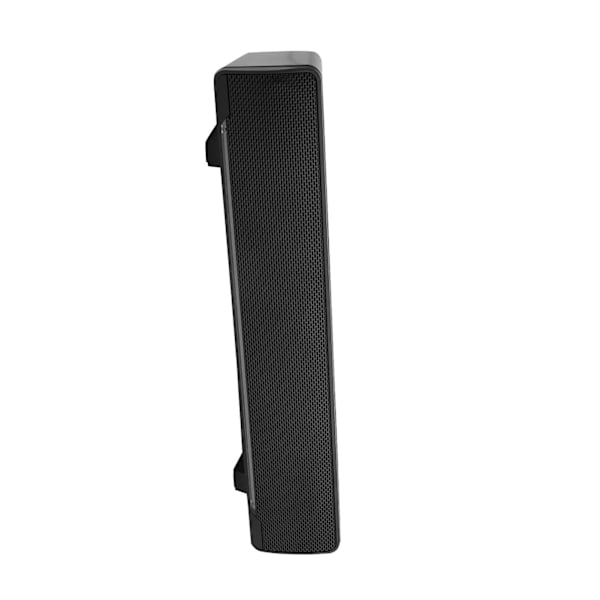 USB-ansluten stereoljud soundbar musikspelare bas surroundljudlåda 3,5 mm ingång för PC-mobiltelefoner (svart)