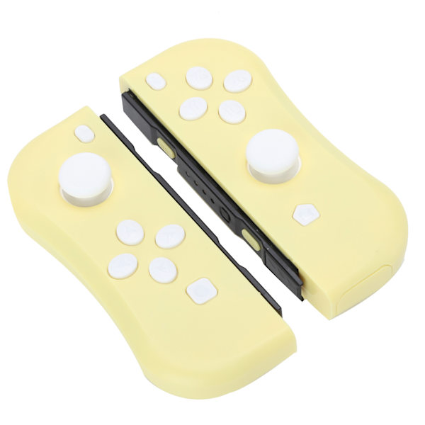 För Joycon spelkonsol trådlös Bluetooth Gamepad höger vänster (gul)