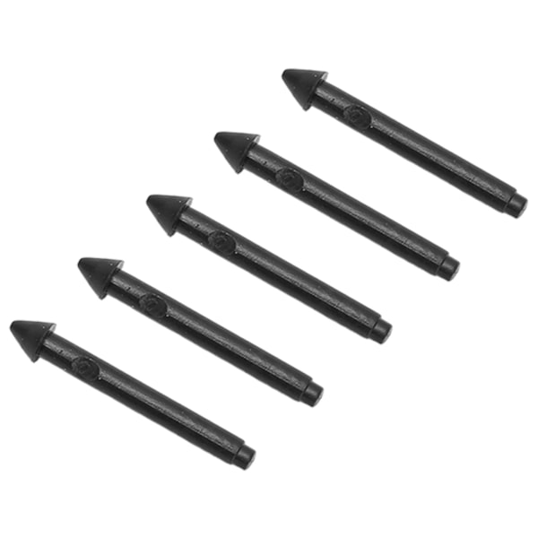 5 st Pro Tablet Stylus Pen Spetsar Svart 2H Känslig Noggrann Fin Blank Tip Tablet Ersättningsspetsar för Pro 7 6 5 4 Bok