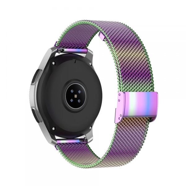 For 20mm metallbånd til Samsung Galaxy Watch, rustfritt stål erstatningsstropp for Galaxy, GTS2, P22, S2, T42, CF22, GT06, Y20 pro, Android Smart Wa