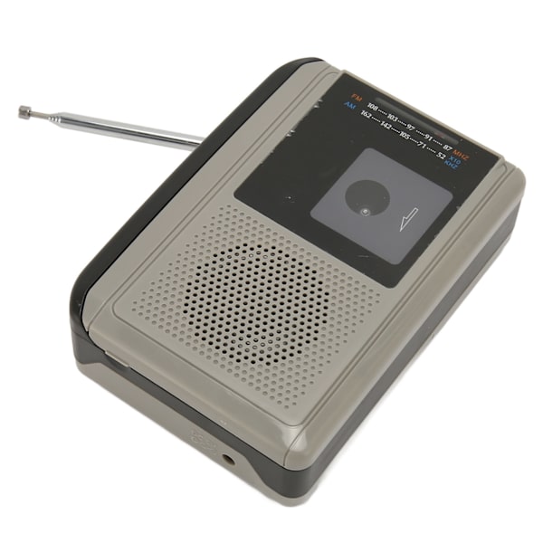 Bærbar kassettspiller Multifunksjon Klar lyd AM FM Radio Kassettspiller for hjemmet Fritid