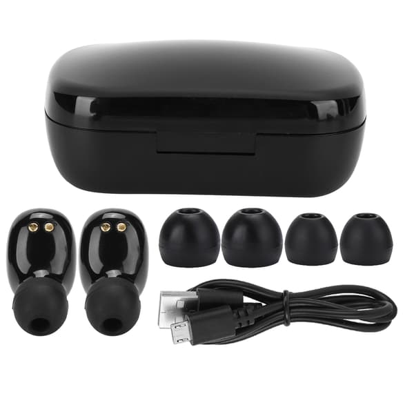 Q82 Touch True Wireless Bluetooth 5.0 Headset LED Digital Display Binaural Vandtæt