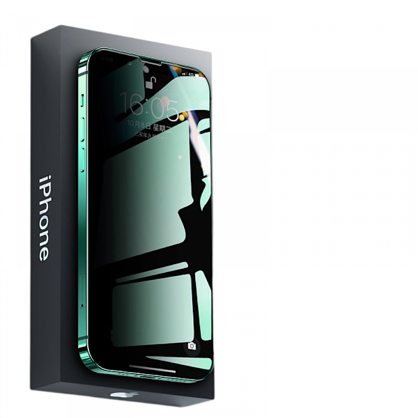 Skärmskydd för iPhone 14 2-pack Anti Blue Light Film Grönt Ljus Ögonskydd 9H Hårdhet HD Härdat Glasskydd