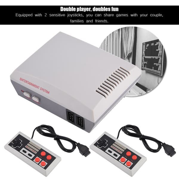 För Nintendo NES spelkonsol underhållningssystem HD AV-utgång dubbla joysticks