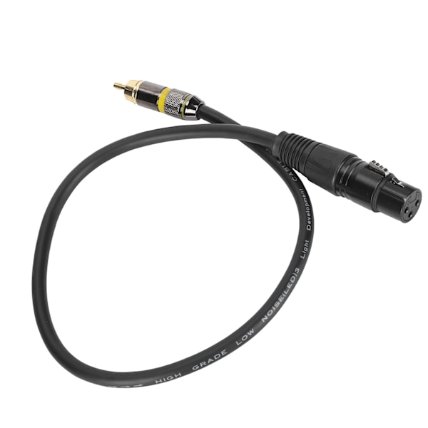 JORINDO Mikrofonikaapeli XLR naaras RCA uroskaapeli Balansoitu signaaliyhteyskaapeli JD6054‑0.5m/1.7ft
