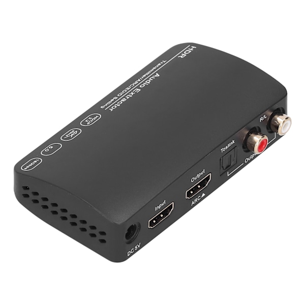 HDCN0052M1 Bluetooth 5.0 4K og 60HZ lyduttrekker HD video- og lydkonvertersplitter