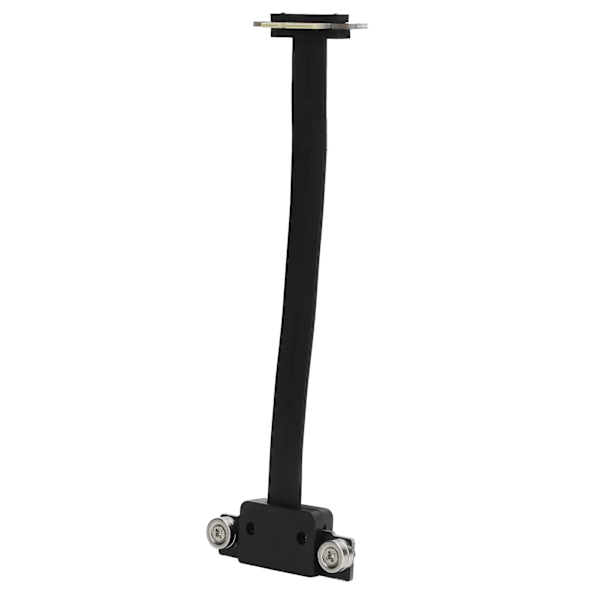 Forlængerkabel PCIE 1X Dual 90° med LED-indikation Magnetisk pude Netværksadapter 15cm