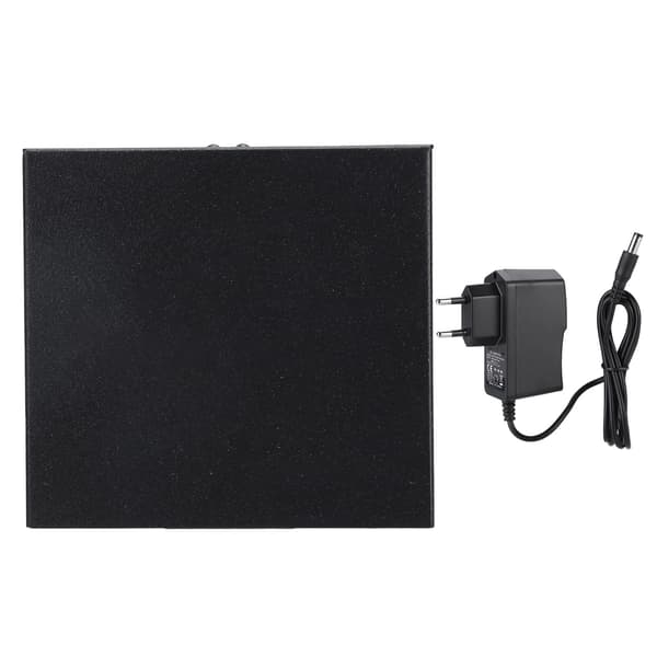 HD Multimedia Interface Splitter 1 ind 2 ud 4K Video Audio Distributør Spejl Adapter 100‑240VEU Stik