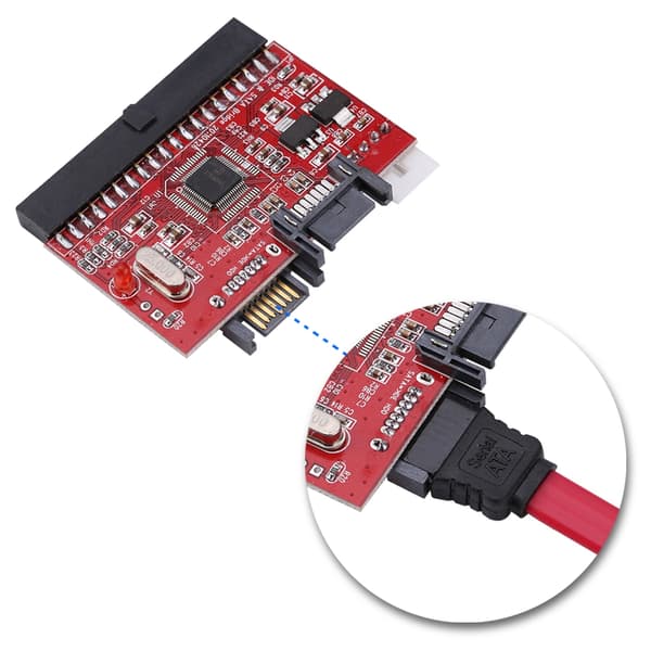 IDE til SATA Konverterkort CD-ROM/Harddisk/HDD 40-pin IDE Port