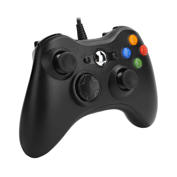 Tietokoneen langallinen peliohjain Peliohjain Joystick sopii XBOX 360 -pelikonsolin lisävarusteisiinMusta