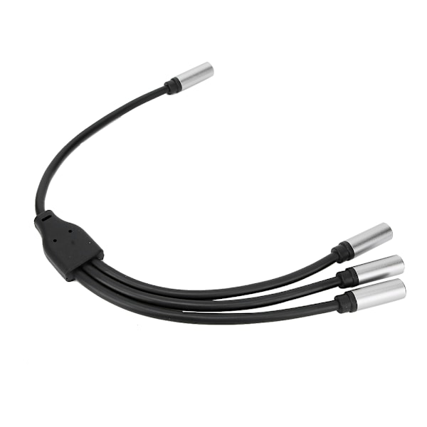 3,5 mm 1 hunn til 3 hunn Splitter Stereo Forlengelses AUX Lydkabel 30cm