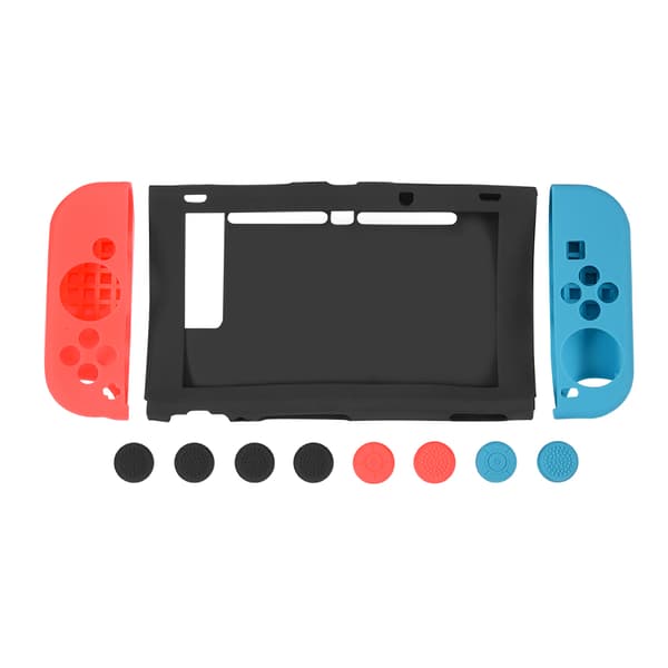 Antiskrid blød silikone cover til Nintendo Switch konsol   Joy Con