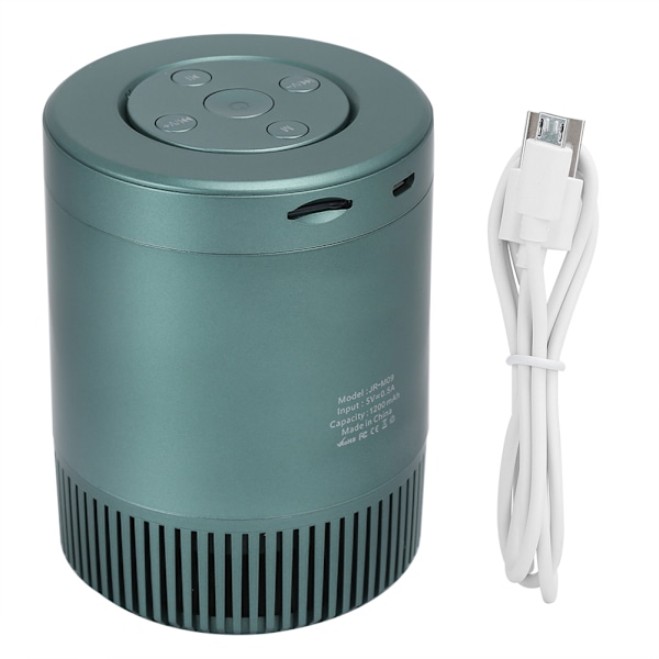 Langaton Bluetooth 5.0 -kaiutin Ulkoilukäyttöön Kannettava Pieni HIFI-stereokaiutin MiniGreen