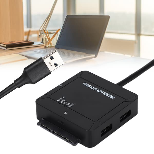 SA0029-NA USB3.0 Multifunktionel Offline Kopi Harddisk Adapter Datakabel