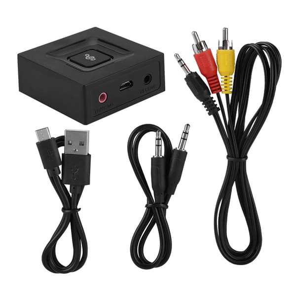 Støjreducerende 2 i 1 Bluetooth-sender og -modtager med stereolyd