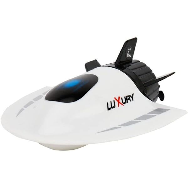 RC ubåd, fjernbetjening båd, RC båd egnet til søer og damme Mini RC skib Børn legetøj Genopladelig RC fartøj Ferie RC ubåd,