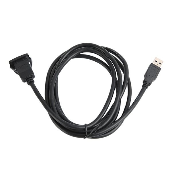 Auton uppoasennettava kaapeli USB 3.0 uros naaras 5 Gbps auton kojelautaan asennettava jatkokaapeli USB-paneeli vedenpitävä kaapeli