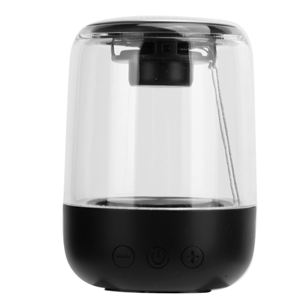 Bluetooth 5.0 Langaton Kaiutin Melunvaimennus HIFI Stereoääni Subwoofer LED-valolla Musta