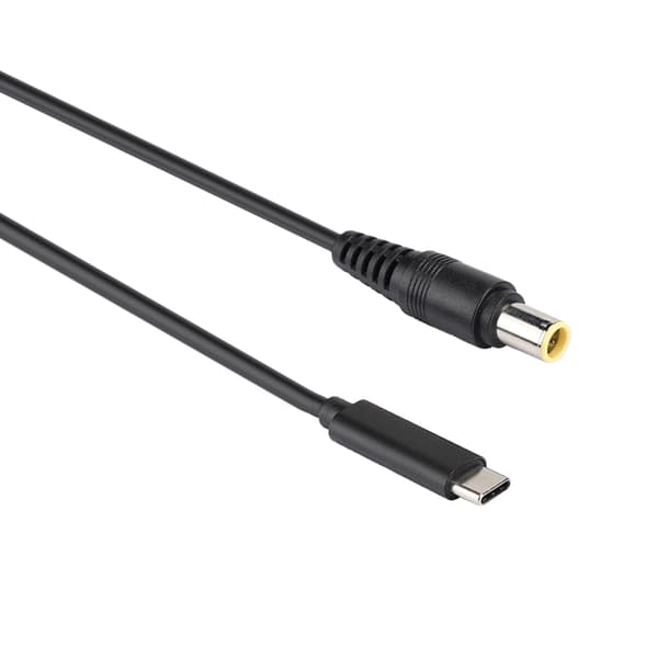 Type-C han til 7,9 mm x 0,9 mm han-adapterkabel med PD-chip til Lenovo THINKPAD-serien