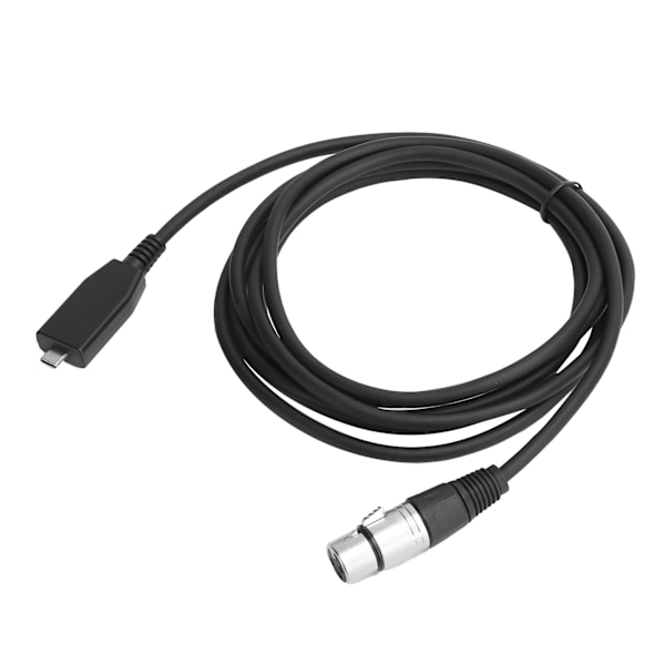 TY18 Mikrofonikaapeli TypeC uros - XLR naaras Äänityskaapeli Liitinjohto Tarvike 3 m
