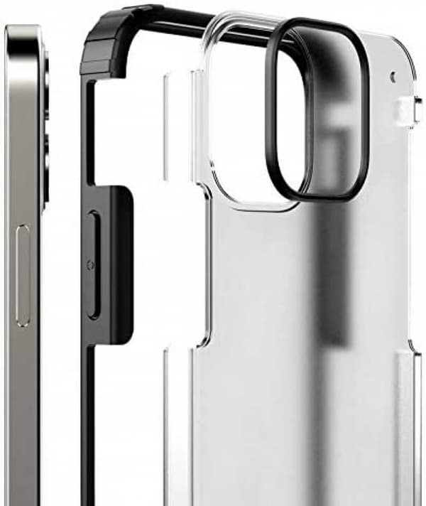 Ansøg iphone 12 Mini  TPU+PC Laser Silikon Cover - Blå
