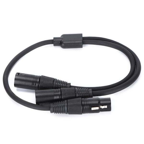 JORINDO JD6074 XLR-hona till dubbla XLR-hane kabel Y-typ XLR-hona till dubbla XLR-hane mikrofonkabel