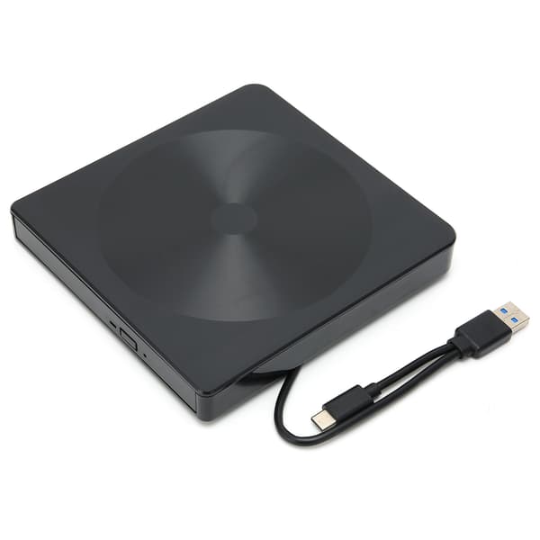MAIWO Ekstern CD-drev K523 Stum HighSpeed Læsning Dual Interface Diskbrænder til CD/VCD/DVD