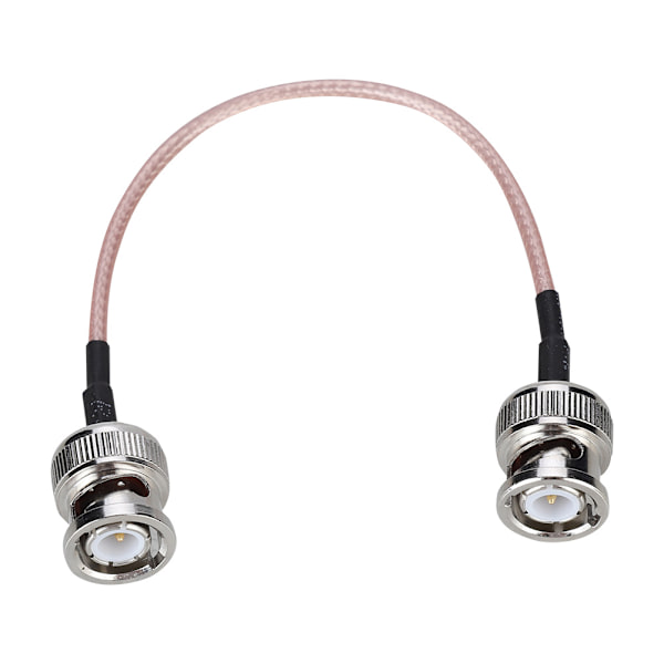 1 stk. BNC han til BNC han adapterkabel konnektor konverter til radioantenne 14 cm