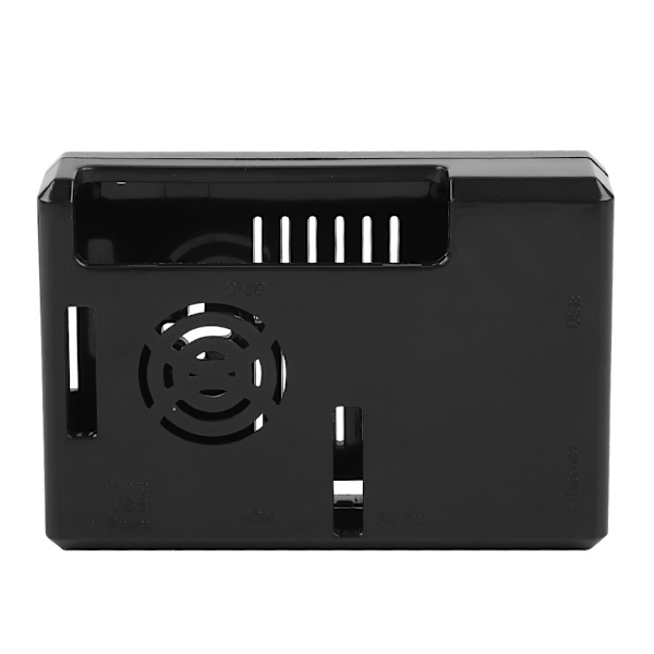Hurtigere Varmeafledningsskal til Raspberry Pi Sort Skal til Raspberry Pi Model B+/3/2 Model B