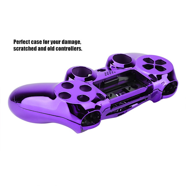 Plateringshåndtak Shell Beskyttelsesdeksel for Spillhåndtak Gamepad for PS4 Gammel 2.0 Versjon Lilla