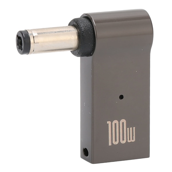 PD 100W Adapter Typ C Hona till Hane Aluminiumlegering Skal Lätt Bärbar Laddningsadapter för Lenovo