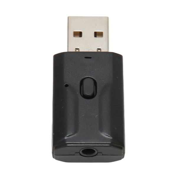 Bluetooth 5.0 -ääniadapteri Monitoiminen 2-in-1 Handsfree-puhelu USB Bluetooth -vastaanotinlähetin autokaiuttimille