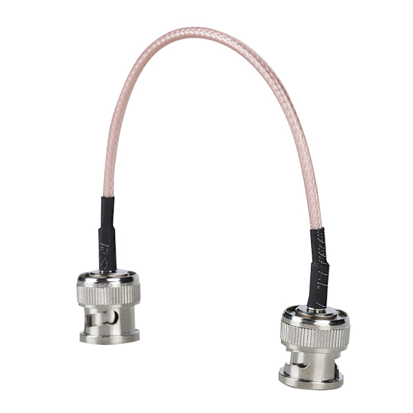 1 st BNC-hane till BNC-hane adapterkabelkontaktkonverter för radioantenn 14 cm
