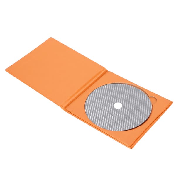 CD DVD-stabilisator i kolfiber 0,2 mm Tuning Mat Disc Stabilizer för Top Tray PlayerVit