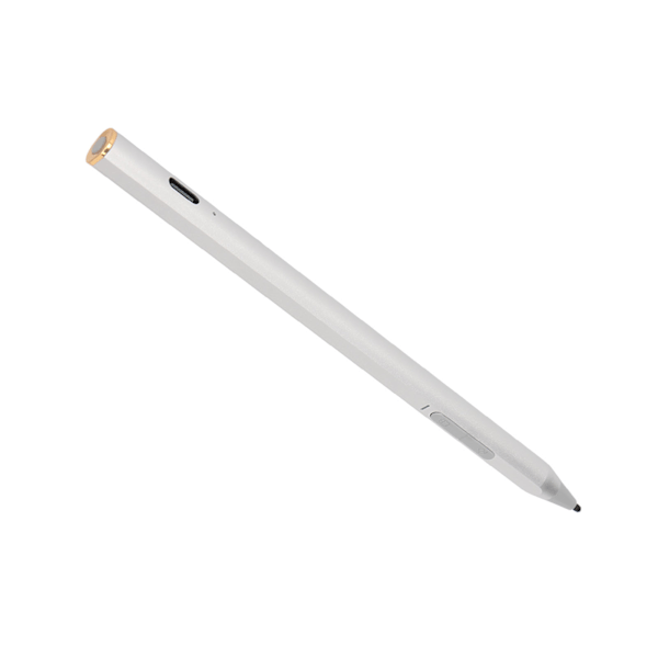 Til Surface Stylus 4096 Trykfølsom Palm Rejection Genvejstast MPP 2.0 Smart Pen til Tablet Skrivekontrol Sølv