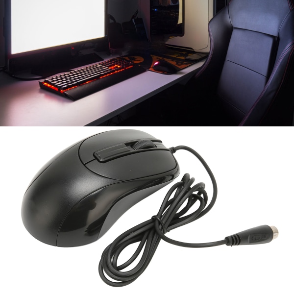 Esports Gaming Mus Kabelbunden 3 Knappar Hög Noggrannhet Ergonomiska Möss för Kontor Hem PC Laptop