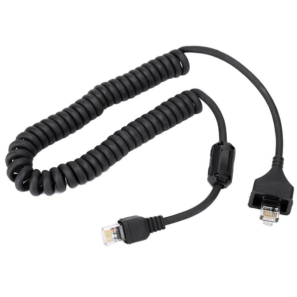 Håndmikrofonkabelforlængelsesstik magnetisk ringledning til TK-868G TK-768 TK-862G TK-762G