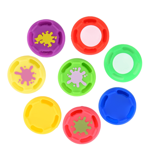 8 st ersättningssilikon analog kontroll joystick tumgrepp kepsöverdrag för Switch PRO
