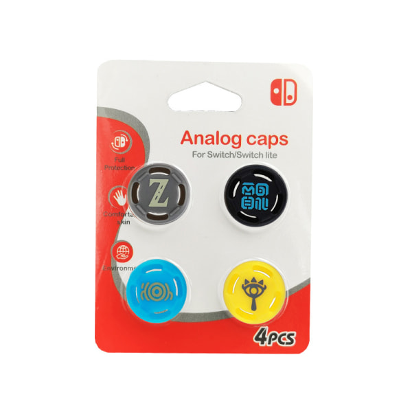 4 kpl set Joystick cap cover Switch Joy-Con -ohjaimelle/Switch Lite Limited Editionille