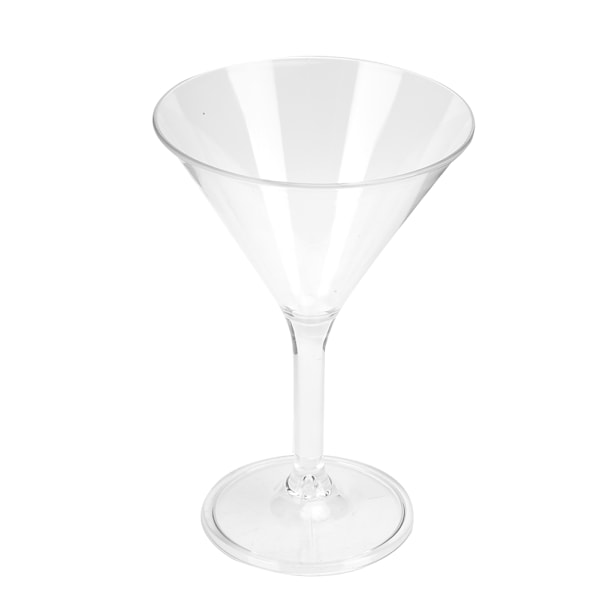 Husholdning Akryl Kald Drikkekopp Vin Cocktail Champagne Glass Kopp Goblet Bar Wares8061