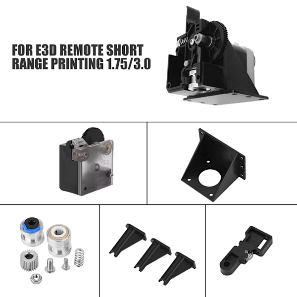 3D-skrivertilbehør Ekstrudersett for ekstern kortdistanseutskrift 1,75/3,0