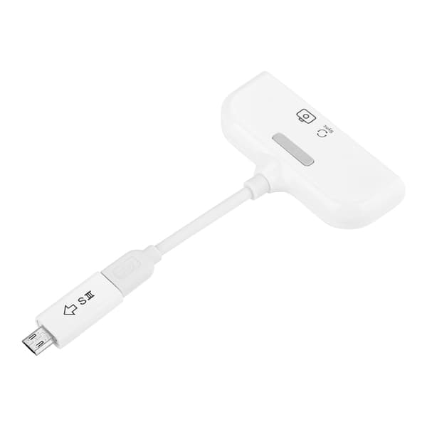 5-i-1 Micro USB till HDMI HDTV-adapter OTG-kortläsare för Android