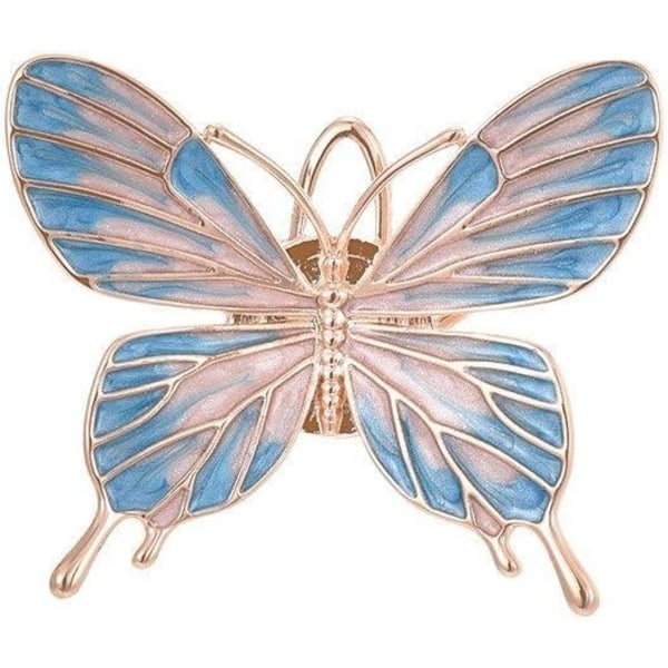 Blomsterdjur Strass Broscher Pin för Kvinnor Flickor Strass Slipstift Bröllop Tillbehör Brosch Pin Smycken Present till Fru Mamma Butterfly