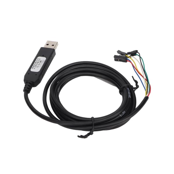 USB til TTL-serie kabel 6 pinner 4,9 fot lengde 50bps til 2Mbps feilsøking konsollkabel for datamaskin