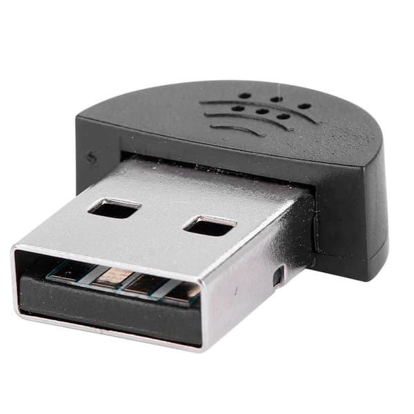 Bärbar USB Mini Studio Talmikrofoninspelning Ljud MIC-adapter för dator PC