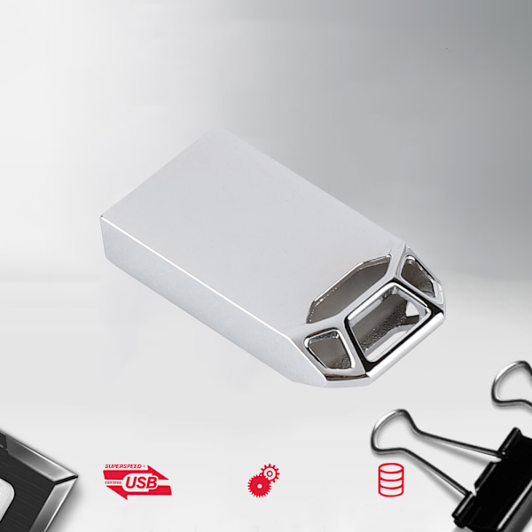 Bærbar 16G Mini USB 3.0 Interface U Disk Flash Drive Memory Stick U Disk